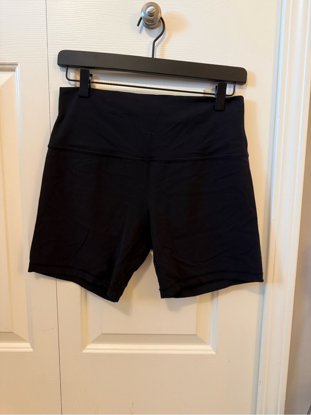 lululemon athletica Black High-Rise Bike Shorts
